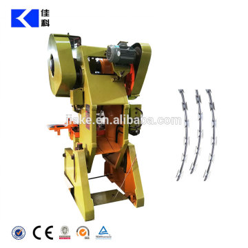 razor barbed wire mesh making machine (factory)